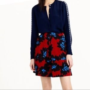 J Crew NWT Firework Floral Skirt 🔥